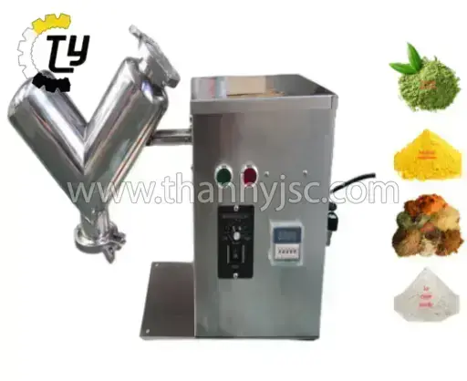 Máy Trộn Bột Chữ V Phòng Thí Nghiệm 10 Lít V10