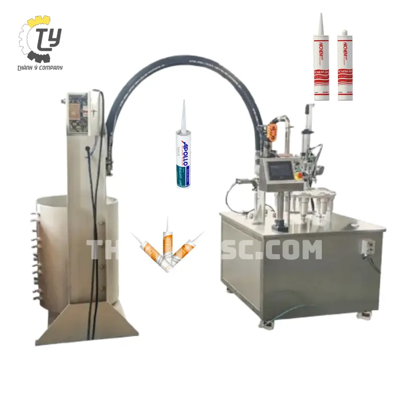 Máy Chiết Rót Tuýp Keo Tự Động