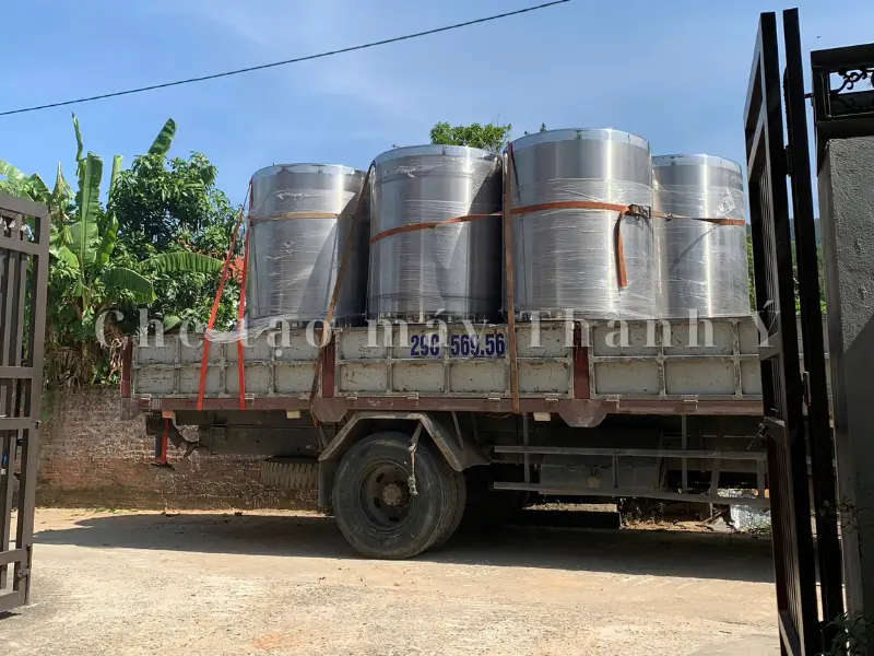 Bàn Giao Và Lắp Đặt Hệ Thống Tank Ủ Rượu Ba Kích Tại Vĩnh Phúc