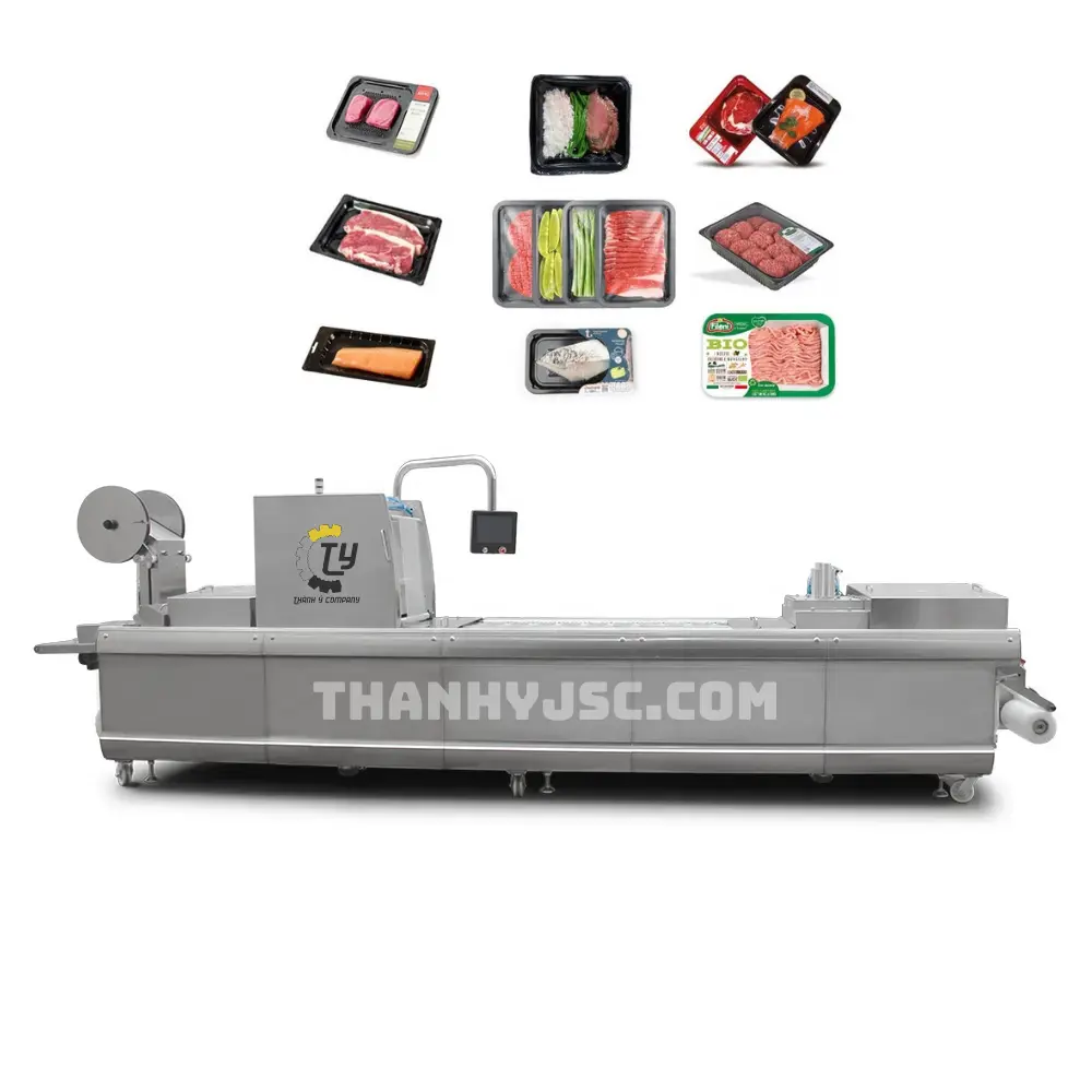 Tìm hiểu về Máy Đóng Gói Chân Không Màng Mềm Tự Động