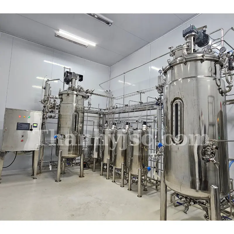 Quy Trình Lên Men Vi Sinh Bằng Hệ Thống Lên Men Thành Ý 500L TY-MVS500